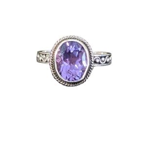Amethyst ring - size 5